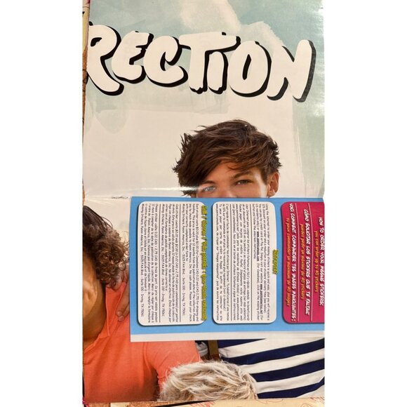 1D One Direction GROUP 10.5" x 9" Sticker Book w/Centerfold POSTER w/10 STICKERS - Picture 6 of 16